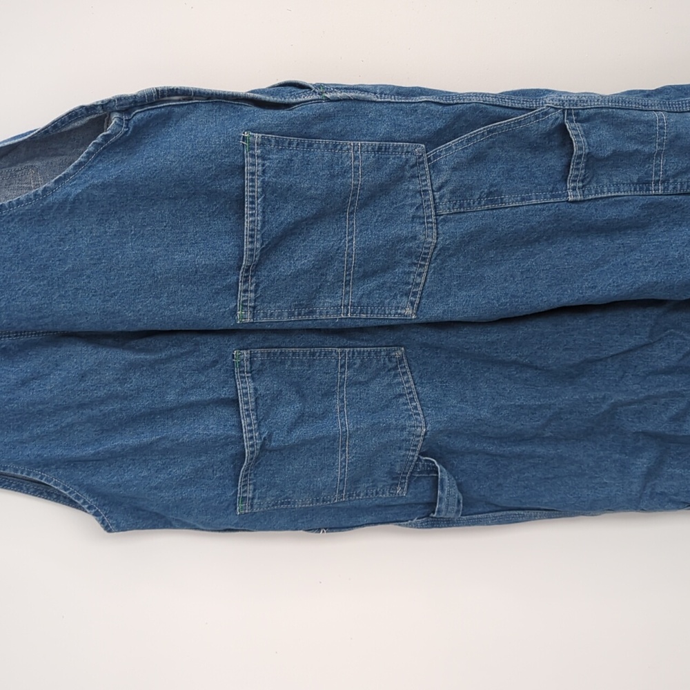 Vintage OshKosh Denim Jean Overalls Size 36x30 - Picture 7 of 11